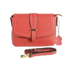 Маленькая квадратная посылка из натуральной кожи, простая мягкая кожаная женская мини-посылка из воловьей кожи