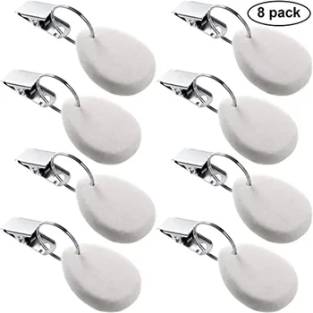 

8 Pcs Tablecloth Weights Teardrop Table Cover Weights Metal Clip Tablecloth Pendant Stone Table Weights Hangers Table Decoration