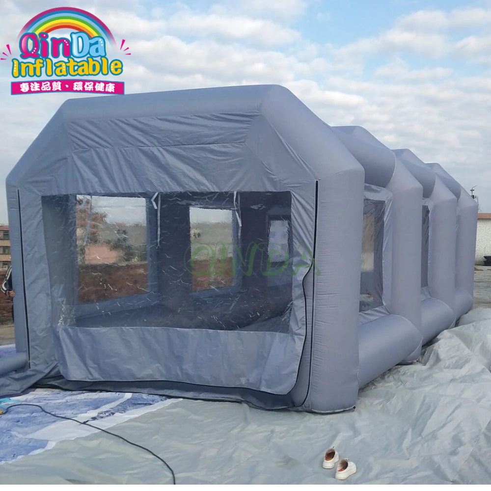  Protable Moveable Inflatable Spray Paint Booth for Car USe with Filter System