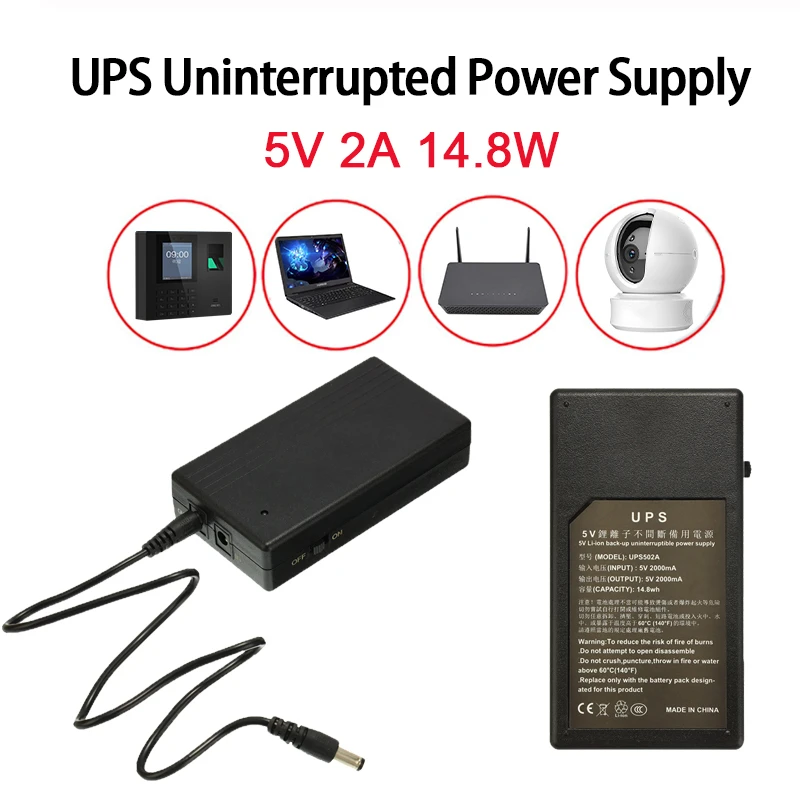5v Uninterruptible Power Supply 2a 14 8w Multipurpose Mini Ups Battery Backup Security Standby Power Supply For Camera Router Uninterrupted Power Supply Aliexpress 5v Uninterruptible Power Supply 2a 14 8w Multipurpose Mini Ups Battery Backup Security Standby Power Supply For Camera Router Uninterrupted Power Supply Aliexpress