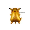 4pcs/Set Pokemon Balloon Charmander Squirtle Bulbasaur Pikachu Decoration Supplies Toys Kids Xmas Birthday Party Gift 3