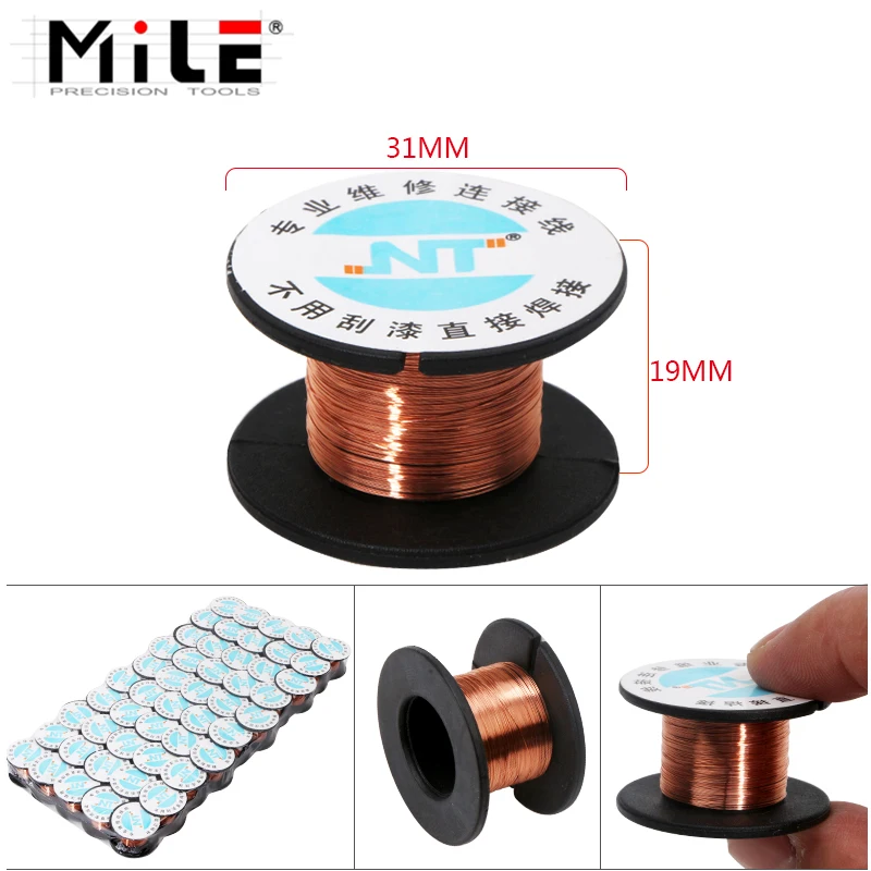 Copper Maintenance Jump Line 0.1mm for Computer Mobile Phone Motherboard Repair PCB Solder Wire soldering wire,soldering tin wire,welding wires
