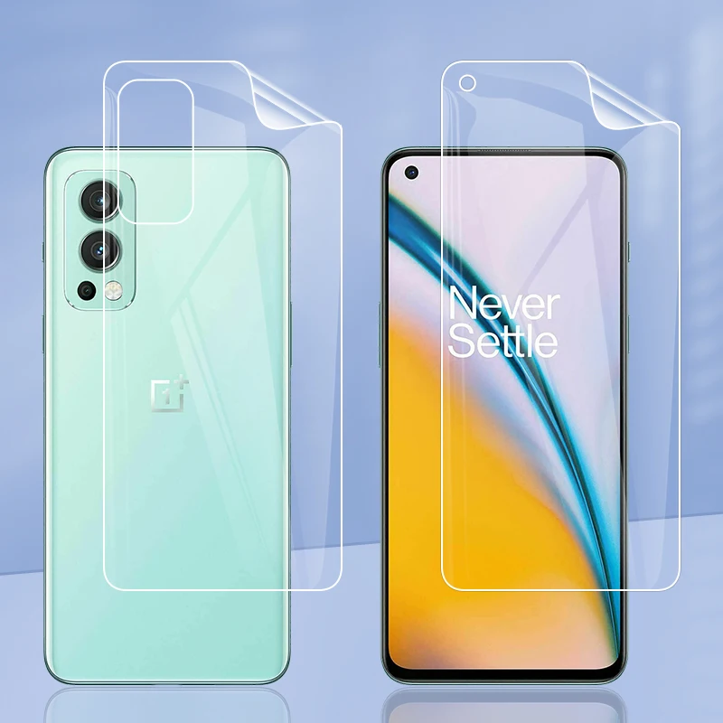 Per Oneplus 9 Pro 9R Oneplus 9Pro Oneplus 9 5G Clear Tpu / Matte Anti-Impronte Hydrogel Full Cover Pellicola Protettiva Per Schermo Morbido