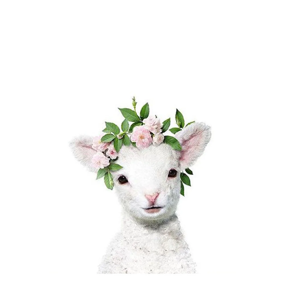 

Dpsupr Full Square/Round Drill 5D DIY Diamond Painting "Animal Sheep" 3D Embroidery Cross Stitch 5D Home Decor Gift F213
