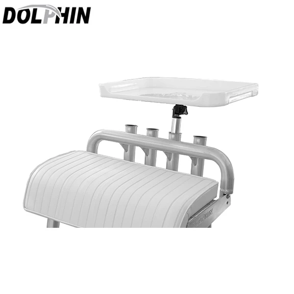 Dolphin Pro Leaning Post Boat Seat with Fishing Rod Holders