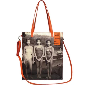 

New original waterproof vintage shoulder bags creative retro crossbody bags for girls in old photo series