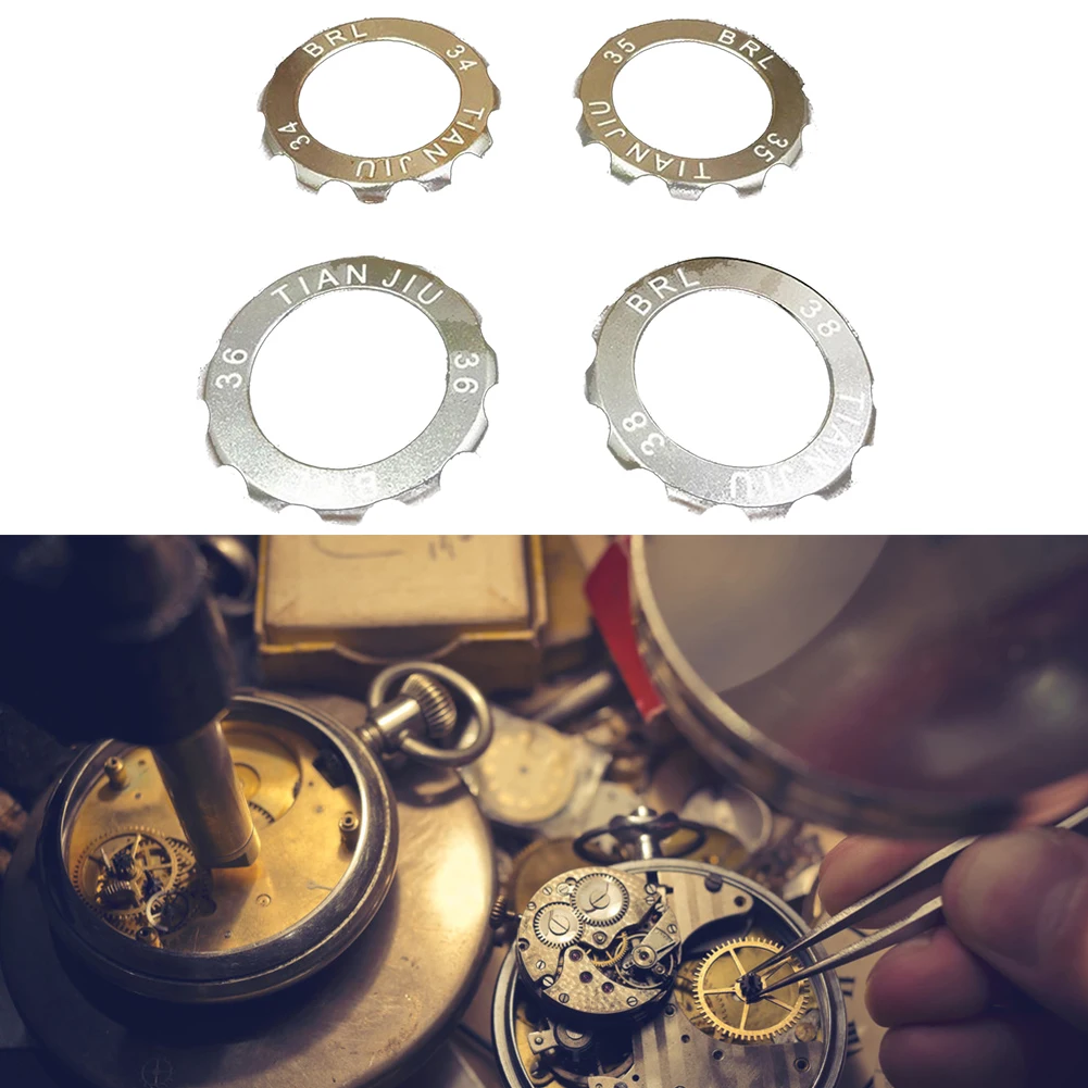 

4Pcs Back Case Durable Repair Tool Watch Opener Kit Practical Portable Professional Accessories Metal Multilateral Type Remover