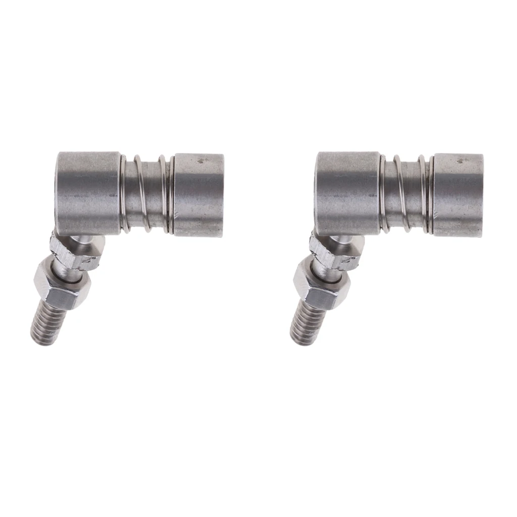 

2Pcs Stainless Steel Grade 304 Control Cable Throttle Ball Joint Boat Parts