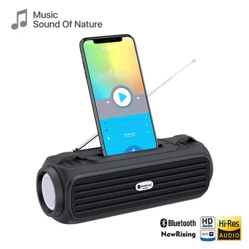 

Bluetooth speakers outdoor wireless portable mini column music center speaker phone holder subwoofer support TF FM radio boombom