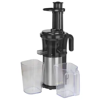 

200W 40RPM Stainless Steel Masticating Slow Auger Juicer Fruit and Vegetable Juice Extractor Compact Cold Press Juicer Machine