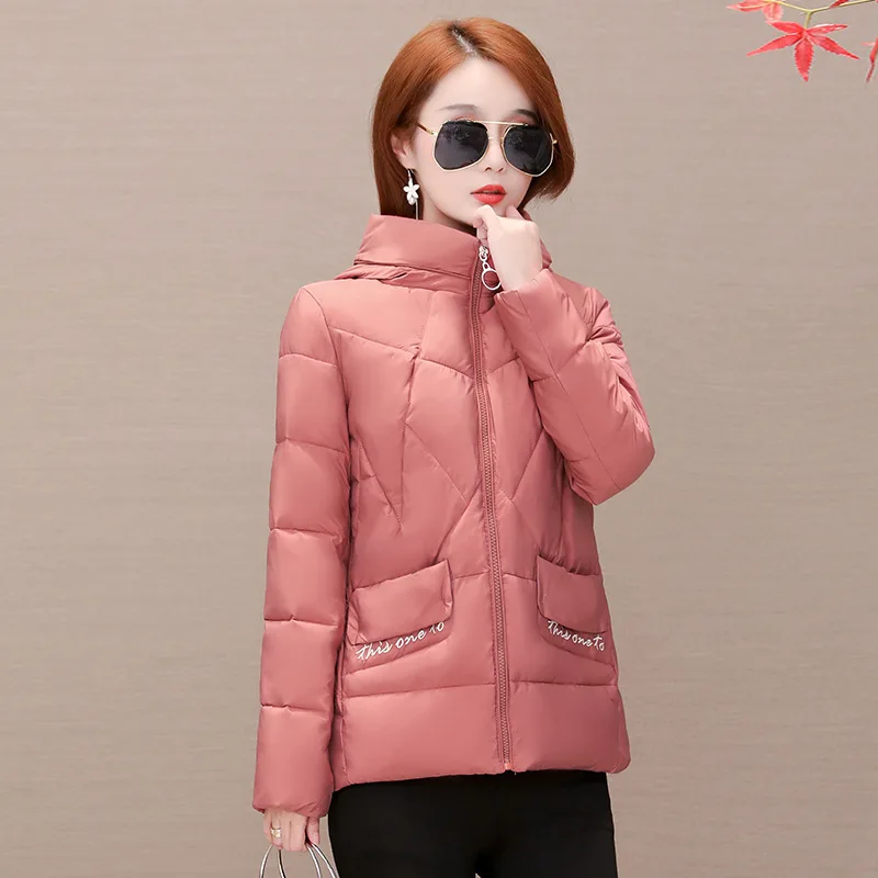 

[] Cotton-padded Clothes Women's 2019 Autumn Korean-style Coat New Products Fashion Cotton-padded Jacket ayx. 49n2o