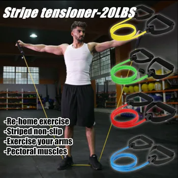 

Spring Body Chest Expander Exercise Puller Muscle Stretcher Training Home Gym Bouncing Trainer Pull Rope