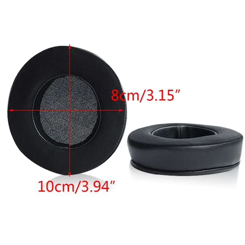 1Pair Earpads For for Plan tronics RIG 500PRO Wireless Headphones Replacement Memory Foam Headset Pillow Ear Cushions Cover Cups