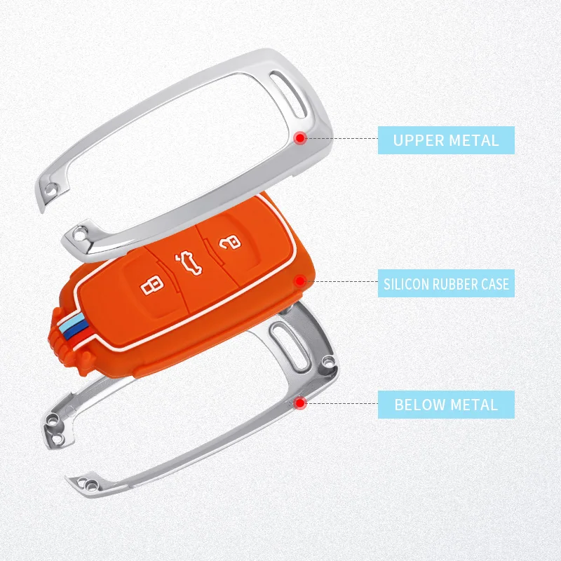 Coperture della copertura della cassa chiave a distanza dell'automobile in lega di zinco per Hyundai Elantra Solaris 2017 Santa Fe Verna Tucson i35 i40 Genesis Fe accessori 16 Coperture della copertura della cassa chiave a distanza dell'automobile in lega di zinco per Hyundai Elantra Solaris 2017 Santa Fe Verna Tucson i35 i40 Genesis Fe accessori - H316f804d55384cbf8c8ce6b448b065fc8