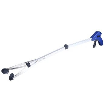 

Aluminium Alloy Folding Type Gardens Garbage Picker Trash Grabber for Garden Leaves Waste Pick Up Household Supplies
