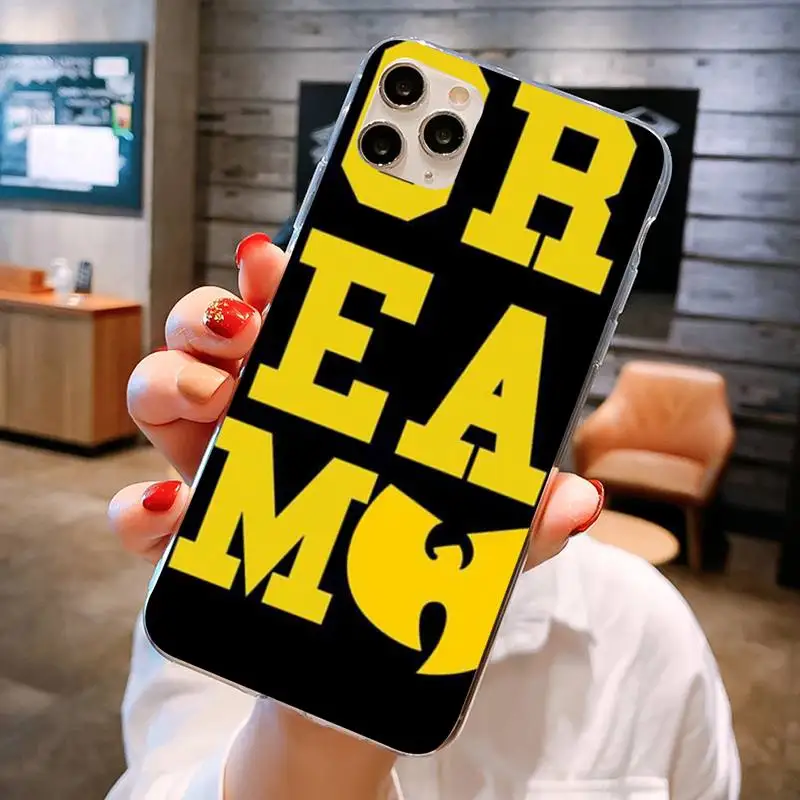 Черный чехол для телефона LJHYDFCNB Wu Tang Clan IphoneX XS 11 11Pro 5 5s SE 6 6s Plus 7 8 2020|Чехлы-накладки| |