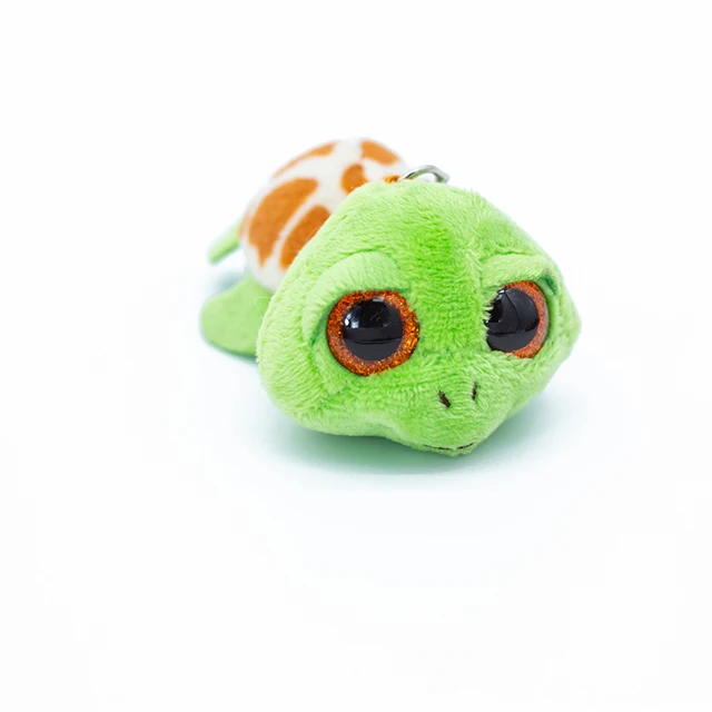 Ty Big Eyes Cute Ragdoll Plush Toy Mobile Phone Screen Wipe Mouse Crocodile Unicorn Owl Collection Doll Boy Girl Birthday Gift Purple