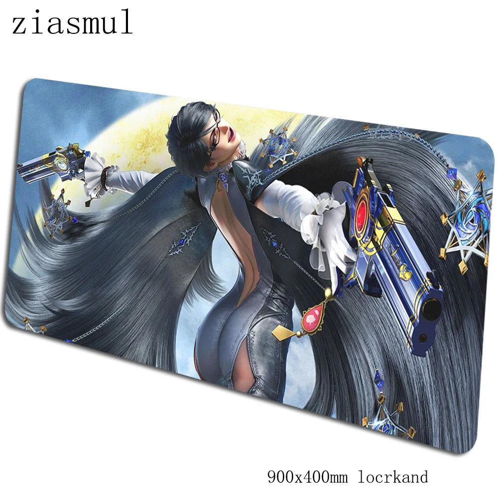 Bayonetta padmouse 900x400x3 мм игровой коврик для мыши для дома большой коврик для мыши игровой компьютерный стол популярный коврик notbook mousemat pc - Цвет: pattern 4