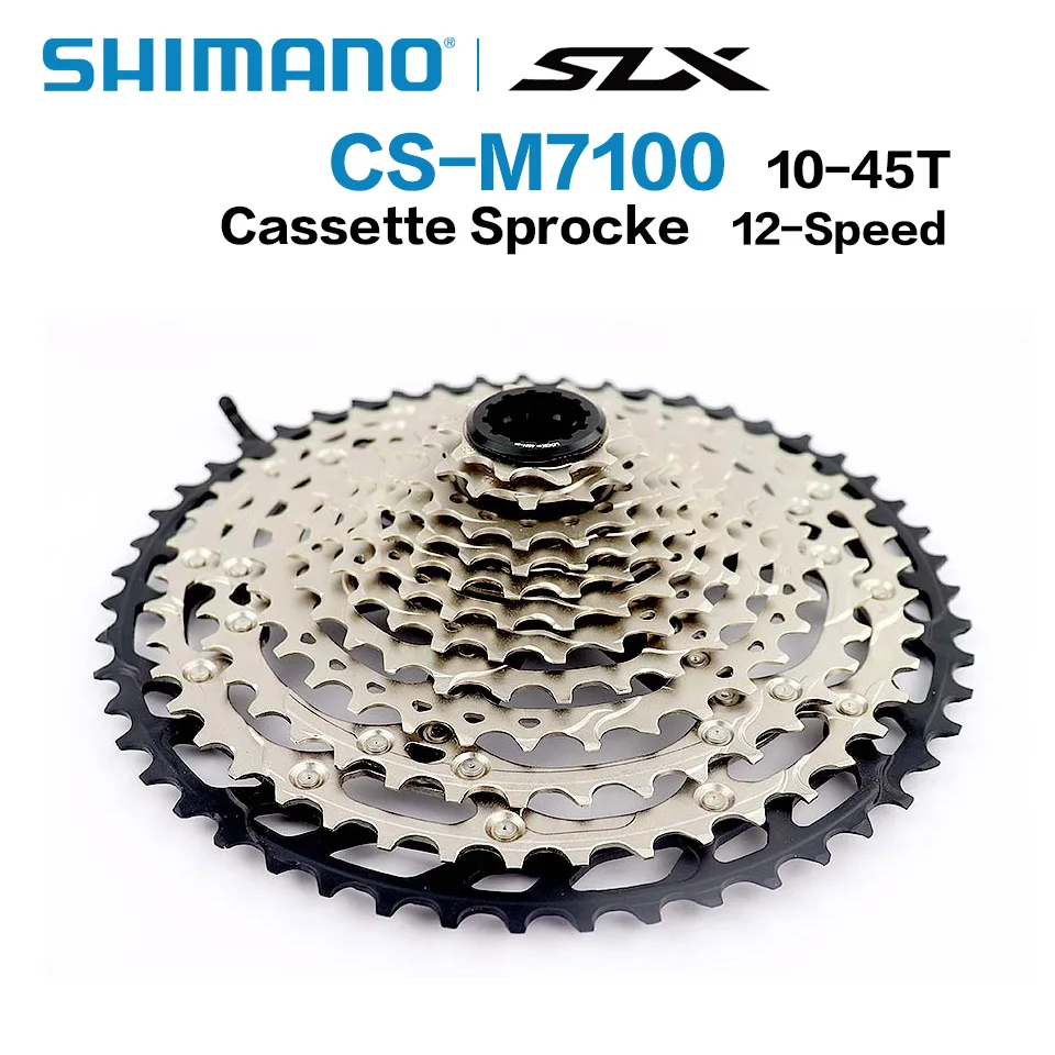 Cassette Shimano Deore M6100 12v 10 51  Cassette Shimano Slx M7100 12v 10  51 - Bicycle Freewheel - Aliexpress