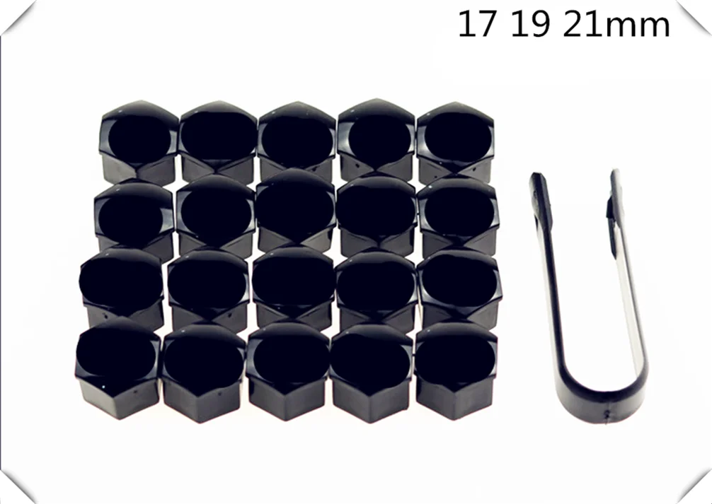 20Pcs universal 17 19 21mm tire nut bolt protection cap car shape for Lexus UX RC ES RX NX LS LF-1 LC CT IS LX GS LF-SA