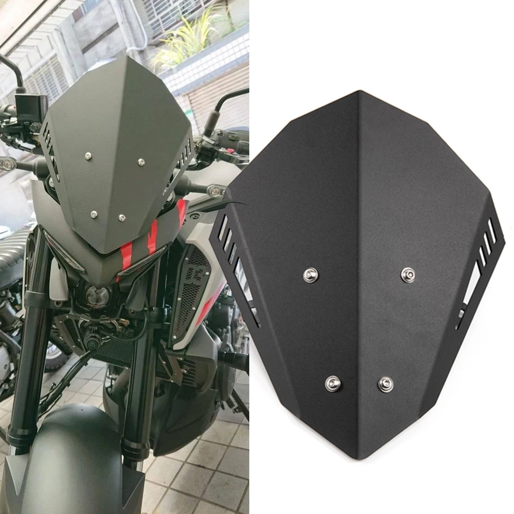 Ветровое стекло мотоцикла алюминиевый комплект дефлектора для YAMAHA MT 03 MT03 2020 MT25 25