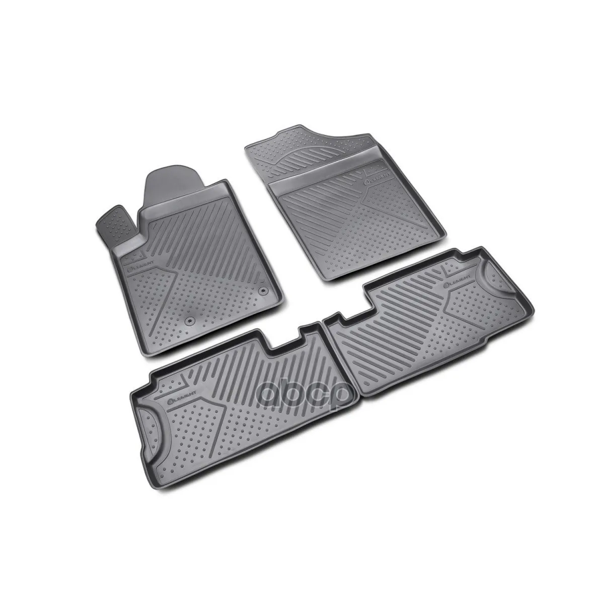 Коврики В Салон Peugeot Partner 06/2008-, 4 Шт.(Полиуретан) ELEMENT арт. NLC.38.09.210