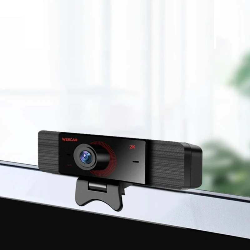 Caméra De Documents USB 2K 5MP – Autofocus, Lumière LED Réglable, Inversion D’image – Pour Enseignants, Télétravail, Visioconférences – Plug & Play