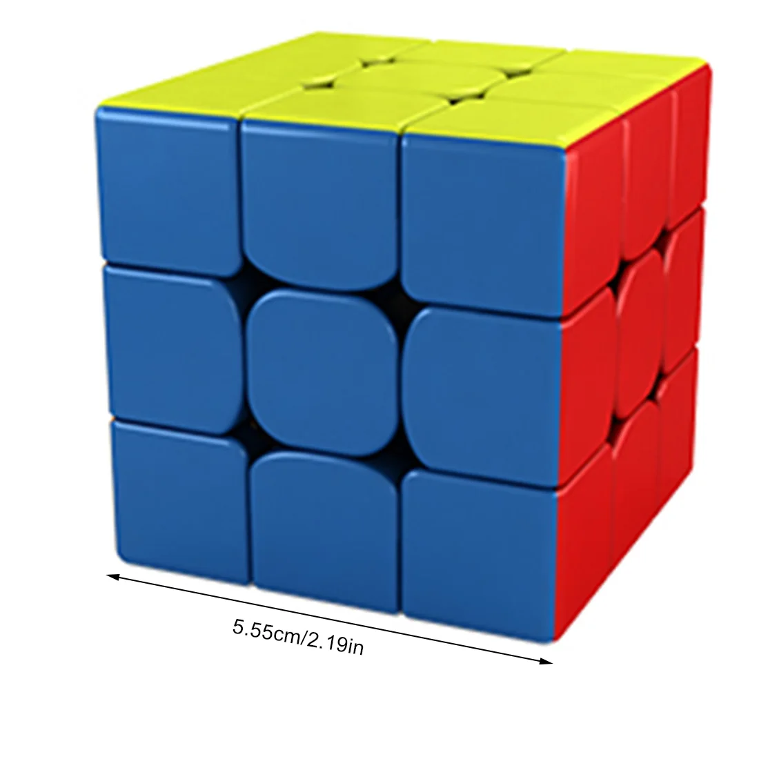 MoYu Weilong GTS2 M 3x3, волшебный куб, Обучающие игрушка в подарок для детей, для взрослых и детей-яркий/6-Цвет флуоресцентный/черный