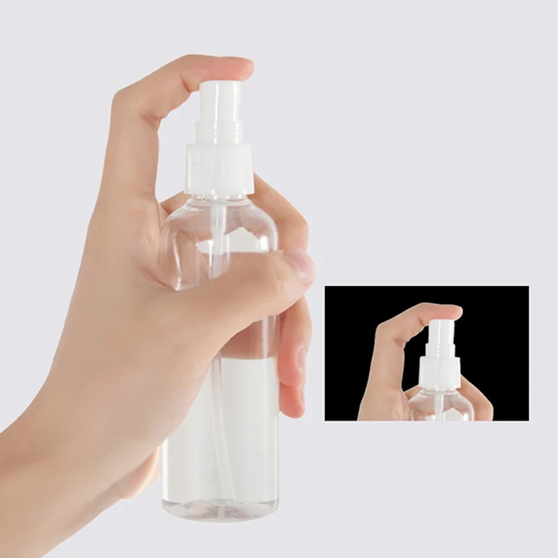 

Portable Travel Transparent Plastic Perfume Atomizer Empty Spray Bottle Empty Cosmetic Container Perfume Bottle
