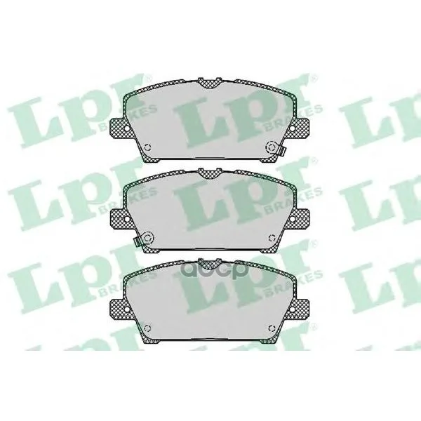 Колодки Тормозные Honda Civic Hatchback 06- Передние Lpr 05p1317 Lpr арт. 05P1317