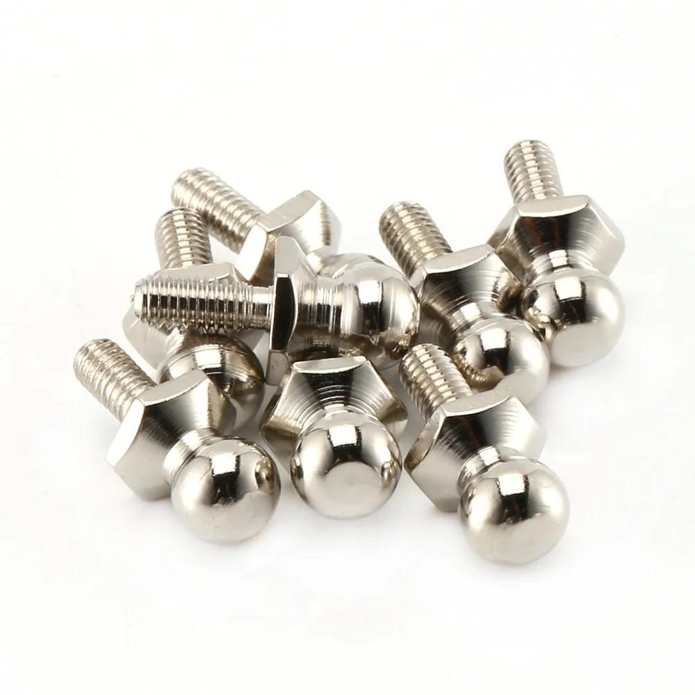 8PCS/Set 10mm Ball Stud Bolt M6 For Gas Struts Ball Ended Bolt