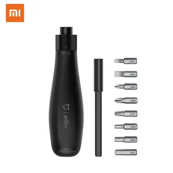 

Original Xiaomi Wiha Daily Use Screwdriver Kit 8-in-1Bits With Concealed Screwdriver Head Storage Box Repair accessory