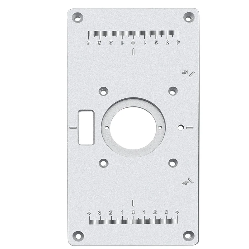 Router multifunzionale in alluminio tavolo inserto piastra panche per la lavorazione del legno Router per legno Trimmer modelli macchina per incidere