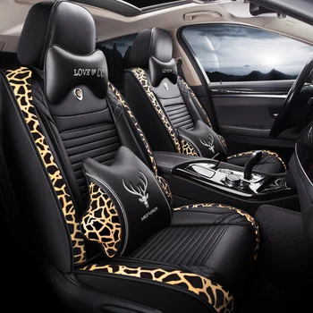 

Full Coverage Eco-leather auto seats covers PU Leather Car Seat Covers for Toyota CROWN AVALON HIGHLANDER RAV4 C-HR IZOA CAMRY