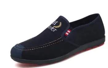 

Old Beijing cloth shoes men 2019 autumn new casual single shoes shoes low to help canvas peas shoes