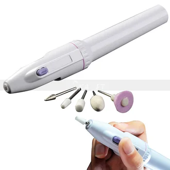 

Hottest 1 Set 5 Types Combination Nail Trimming Kit Electric Shaper Manicure Pedicure Tool for Salon