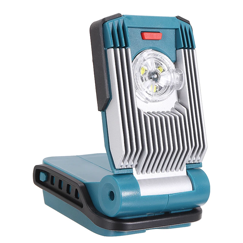 

1pc Li-ion LED Work Light 14.4V/18V Flash Torch Light Site Light For Makita BL1860B.ion Series Batteries Lighting