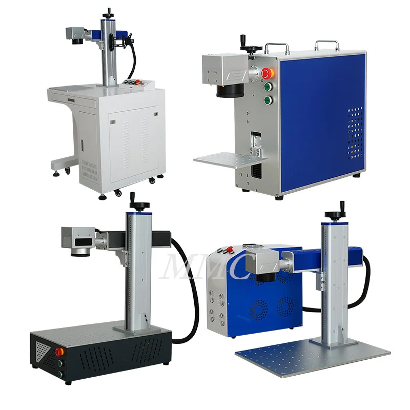 

Cheap Cabinet Type Metal Graphic Fiber Laser Marking Machine 30W 50W Industrial Laser Head for Wood Jewelry Nameplate Engraving