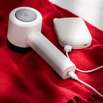 

Bedding Anti Pilling ABS Fabric Shaver White Sweater Defuzzer Carpets Electric Lint Remover USB Rechargeable Bobbles Home