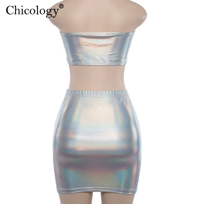 УКОРОЧЕННЫЙ ТОП Chicology boob неоновая мини юбка комплект из двух предметов пикантная