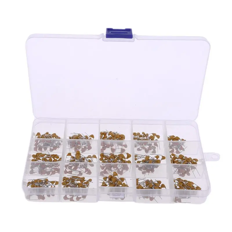

450pcs/Set 15 Value Multi-layer Ceramic Capacitor Assortment Kit with Box