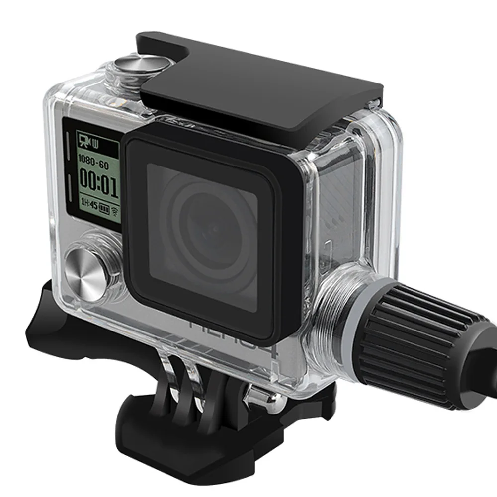 Impermeável de Proteção para Motocicleta Carregamento de Cabo para Mergulho até 30m 3 + 4 Capa Gopro Hero Acessórios go Pro - Image 6