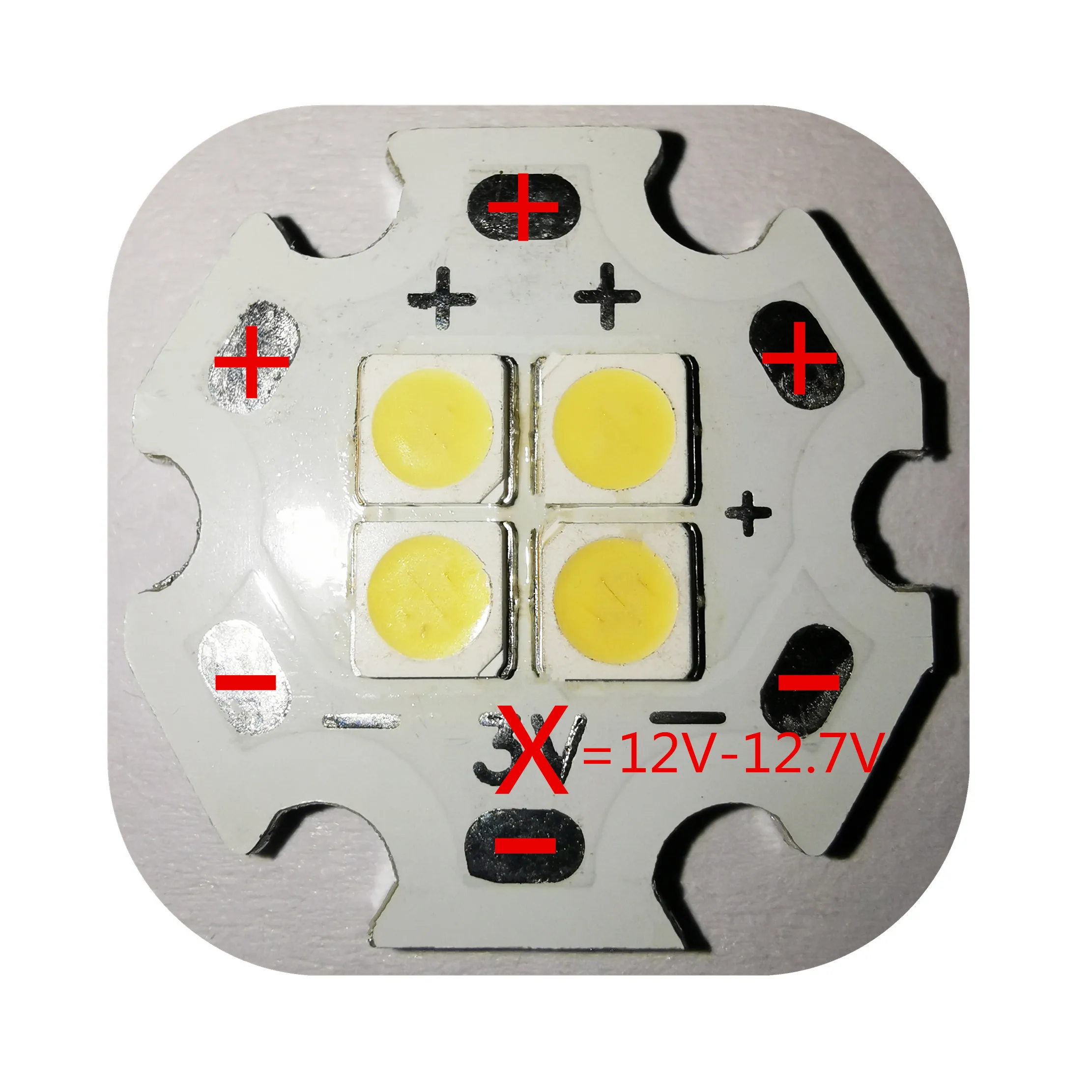 

10PCS 12W 12V 1A Replace 5050 7070 Cold White Warm White High Power LED Emitter Diode instead of CREE XML XM-L T6 LED for DIY