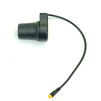 

Electric Bicycle Bike Left Hand 76xHalf-twist Throttle Grip Waterproof Connector Ebike Replace Component