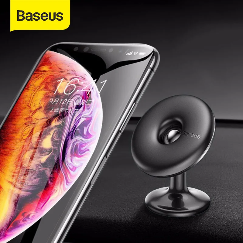 Магнитный автомобильный держатель Baseus для телефона сильный магнитный подставка