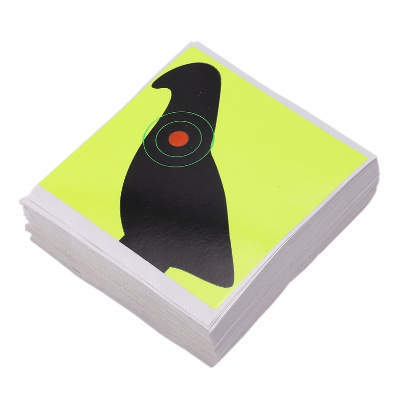 BEST QUALITY Bird Shaped Self-Adhesive Papers Hunting Training Targets Target Splatter Stickers