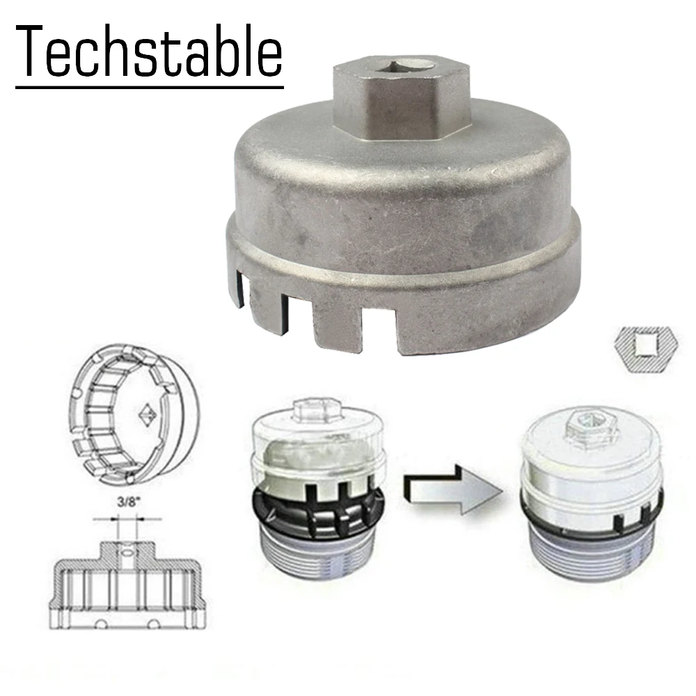 

For Toyota Prius Corolla Rav4 Auris Oil Filter Aluminum Cup Wrench