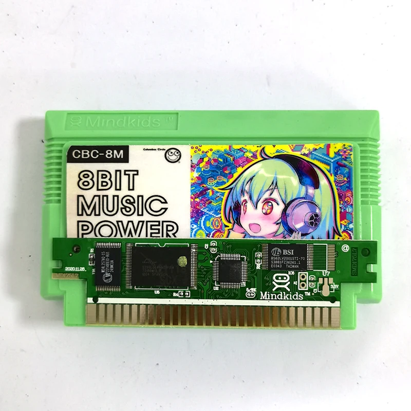 8BIT MUSIC POWER Nes Card For 60 Pin 8 Bit Game Player