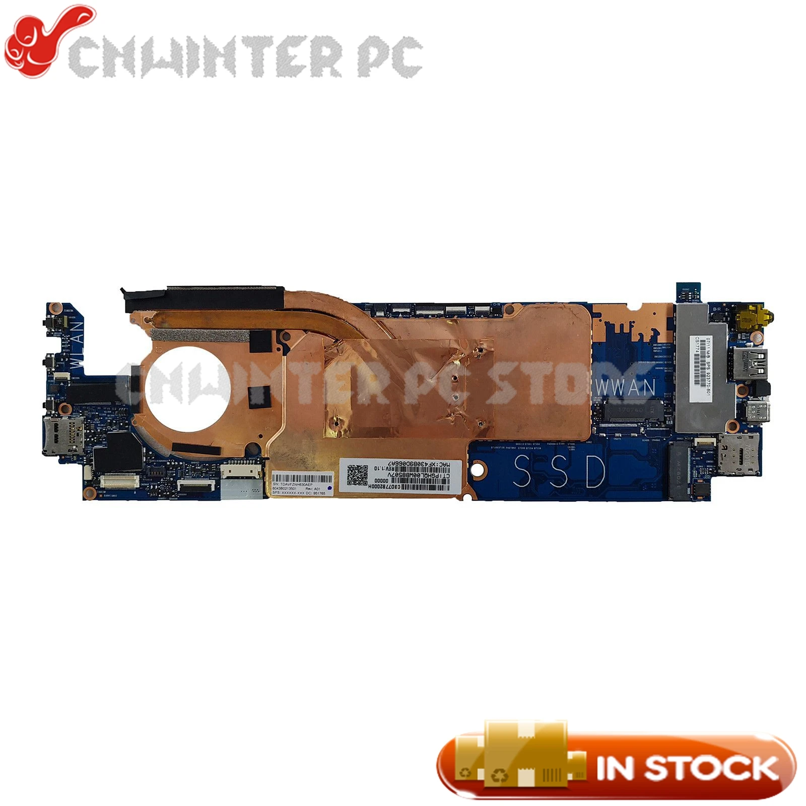 NOKOTION 923768-601 923768-001 923768-501 6050A2863101-MB-A01 для HP X2 1012 G2 материнская плата ноутбука SR342 I5-7200U