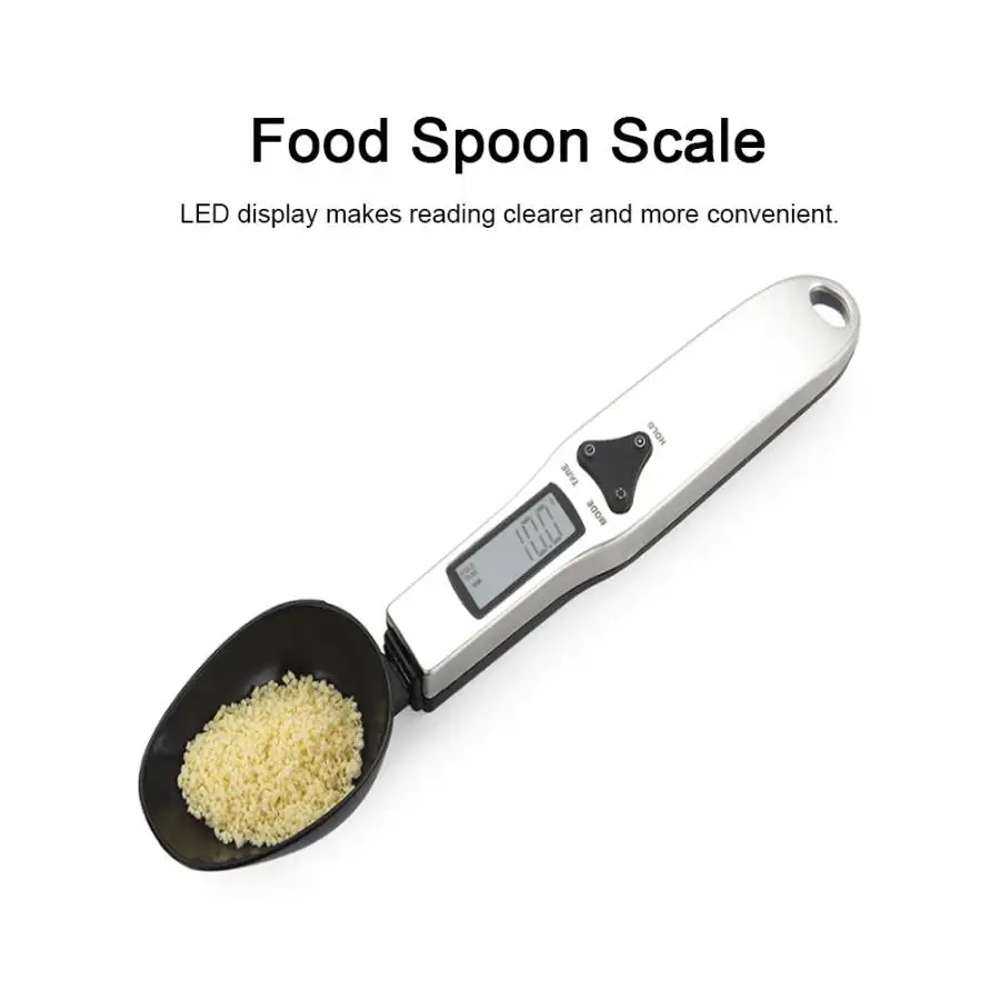 300g/0 1g Портативный цифровой Кухня мерная ложка весы Вес г унции Совок Kit
